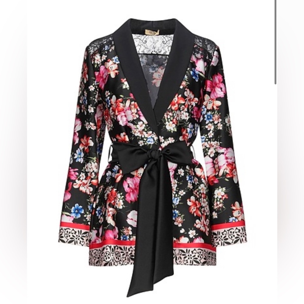 Liu Jo floral and lace  blazer size 40 (4 US) NWT